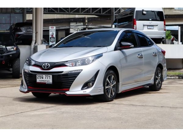 โตโยต้าชัวร์ ฟรีดาวน์  Toyota Yaris Ativ 1.2 S Plus A/T ปี 2019 ผ่อนเดือนละ 7,xxx บาท